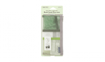 Mesh Book Band Case, Green * Midori