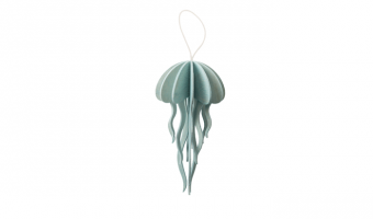 Jellyfish blue * 3D puzzle card * LOVI