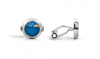 Cufflinks Steel Moonphase movement * 132964