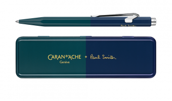 849 Racing green-Navy Paul Smith Balpen * Caran D'Ache