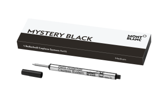 Capless Mystery Black rollerball refill * Montblanc