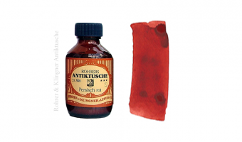 Antiktusche Persisch Rot, pigment ink * Rohrer & Klingner 