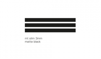 SLIM11 * Matt Black * MT masking tape