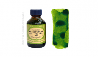 Antiktusche Cheopsgrün, pigment ink * Rohrer & Klingner 