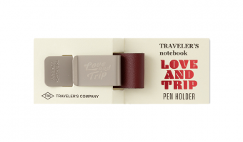 Traveler's notebook LOVE AND TRIP, Pennenhouder * Traveler's Company Japan