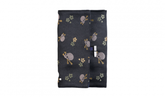 Kyoto Nishijin-ori Skull pen pouch for 3 pens * Nakaya