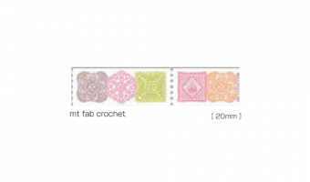 P03 * Fab Dt Punch Crochet * MT masking tape
