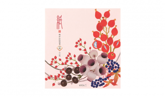55.1 Autumn Wreath Letter Pad * Midori