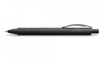 Essentio Aluminium Black Ballpoint * Faber-Castell