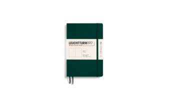 Notitieboek A5, Softcover, Forest Green * Leuchtturm1917