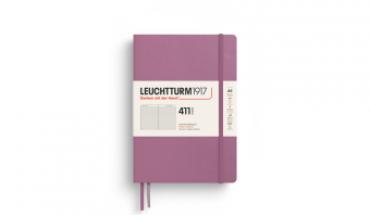 Notebook 411 A5, Hardcover, Dusty rose * Leuchtturm1917