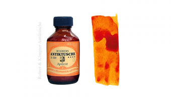 Antiktusche Apricot, pigment inkt * Rohrer & Klingner 