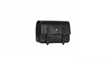 Meisterstück messenger black * 129670 * Montblanc leder