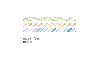 SLIM07 * Pastel * MT masking tape