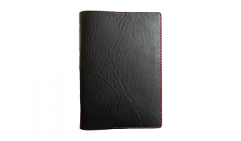 8C. Black Raspberry, leather book cover * Kron
