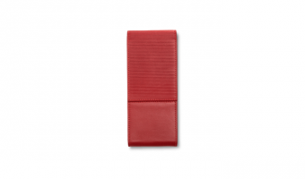 Lamy pen holder in red leather for 3 pens