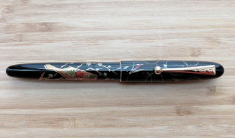Namiki Nippon Art Hagoita * Namiki pre-owned fountain pen