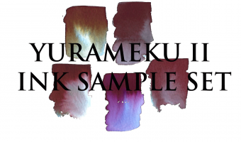 Inktstalen Yurameku II full option * Sailor ink samples