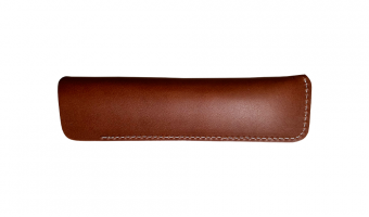 1 Pen Brown Pen sleeve * Galen Leather