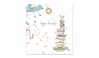 01. Alice Happy Birthday * Wishingwell gift card