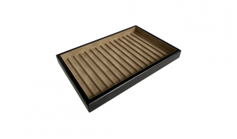 BB109 Hinoki Black Pen tray * Toyooka Craft