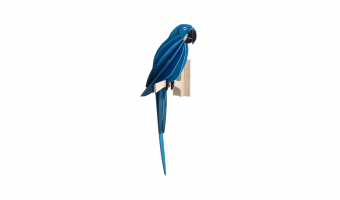 84. Hyacinth Macaw 26cm * 3D Puzzle Card * Lovi