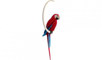89. Scarlet Macaw 50cm * 3D Puzzelkaart * Lovi