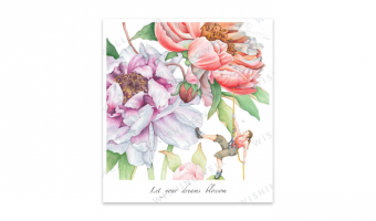FW02. Let your dreams blossom * Wishingwell * gift card