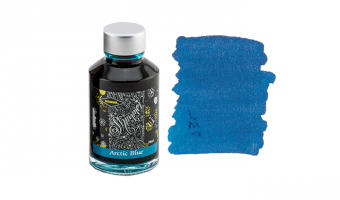 Artic Blue shimmer ink * Diamine