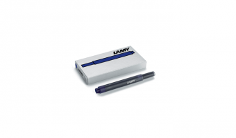 T10 Lamy inktpatronen zwart-blauw * Lamy