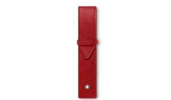 Sartorial etui 1 pen rood 130835 * Montblanc leder