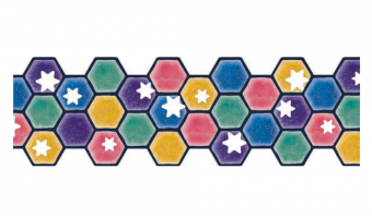 P18 * Die Cut Stars and Tiles * MT masking tape