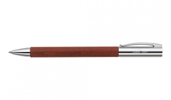 Ambition Pearwood darkbrown ballpoint *Faber-Castell