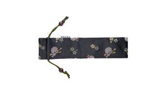 Kyoto Nishijin-ori Skull pen pouch * Nakaya