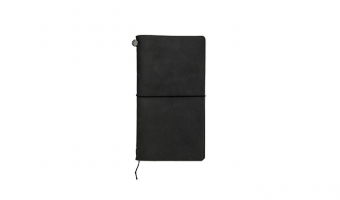 Traveler's Notebook Regular Zwart * Traveler's Company Japan