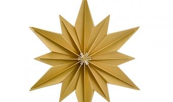 75. Decor Star Honey Yellow 24cm * 3D puzzle card * LOVI