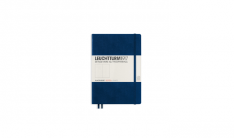 Notitieboek A5, Hardcover, Navy * Leuchtturm1917