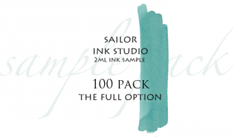 Sailor Ink Studio, 100 colours sample pack: The Full Option Only