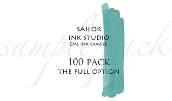 Sailor Ink Studio, 100 kleuren stalenpakket: The Full Option Only