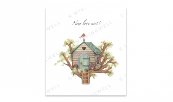 16. New love nest * Wishingwell * card