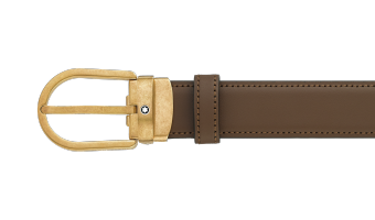 Montblanc belt 30mm, dark brown * 129424 * Montblanc