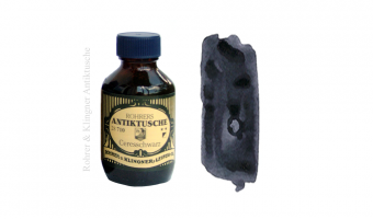 Antiktusche Ceresschwarz, pigment ink * Rohrer & Klingner 