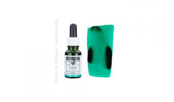 Zeichentusche Phthalogrün, pigment inkt * Rohrer & Klingner 