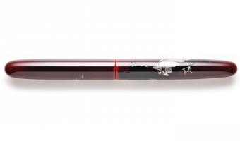 CL. Karasu-The figure of Kite and Crow from Yosa Buson * Nakaya Yakoh Maki-e 