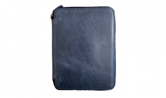 20 Pen Crazy Horse Navy Blue Pen Case * Galen Leather