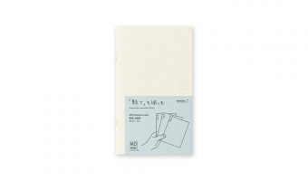 MD Light B6, tri-pack schriftjes, geruit * Midori