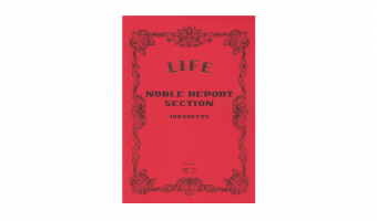 NEW Life A4 Noble Report oranje * geruit