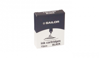 Sailor zwart inktpatronen * Sailor