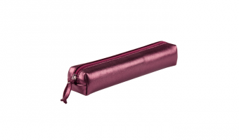 Cuirisé leather penpouch Burgundy * Clairfontaine