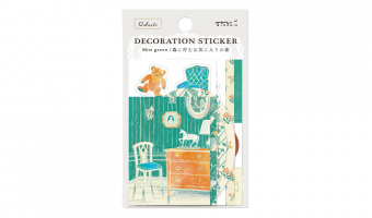 25. **Limited edition** Decoration Sticker Green * Midori